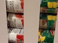 2022-03-21 08.51.12  Lots of cans!  Note that the bottoms of the Front Can Guides are just high enough to let a can come out easily.  If a can has a wider diameter, you may need to move the Front Guide up a tad.  I had to do this for Dole Pineapple Chunks